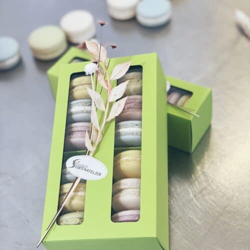 Macarons 12er in Geschenkverpackung