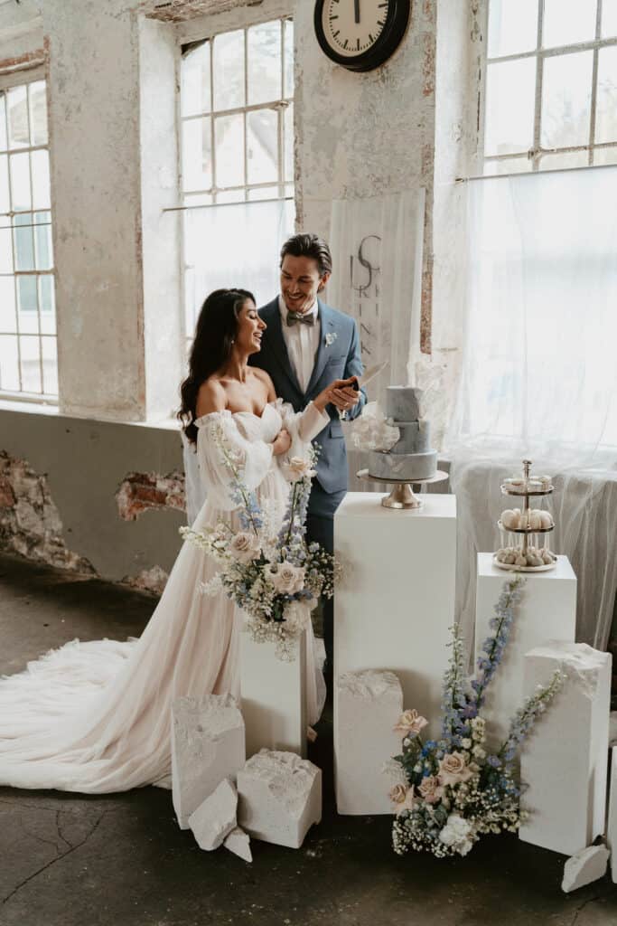 Hochzeitstorte chic & modern