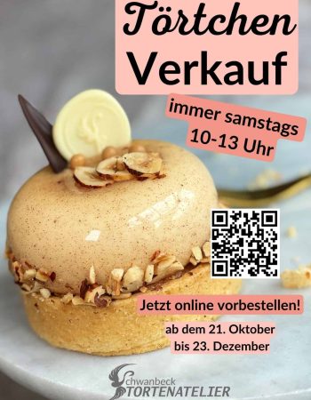 Törtchenverkauf ab dem 21. Oktober 10-13 Uhr(1) Törtchenverkauf ab dem 21. Oktober 10-13 Uhr(1)